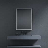 Inda - Specchio LED Pirano+ 60x80cm bianco luce ed intensità dimmerabili