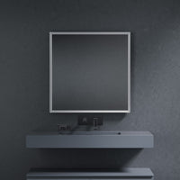 Inda - Specchio LED Pirano+ 80x80cm bianco luce ed intensità dimmerabili