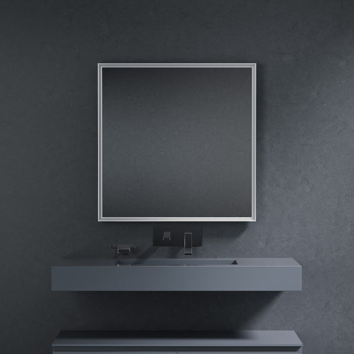 Inda - Specchio LED Pirano+ 80x80cm bianco luce ed intensità dimmerabili