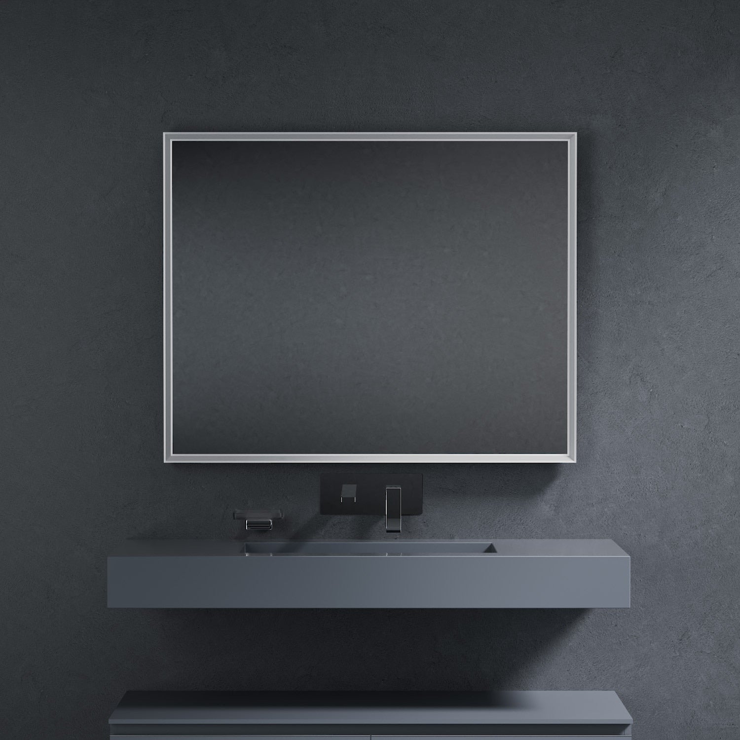 Inda - Specchio LED Pirano+ 100x80cm bianco luce ed intensità dimmerabili