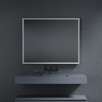 Inda - Specchio LED Pirano+ 100x80cm bianco luce ed intensità dimmerabili