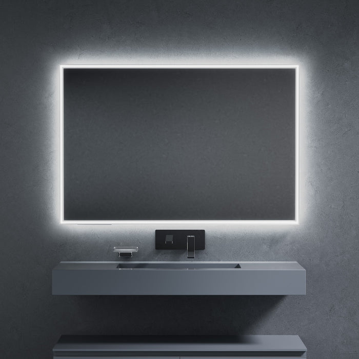 Inda - Specchio LED Pirano+ 120x80cm bianco luce ed intensità dimmerabili