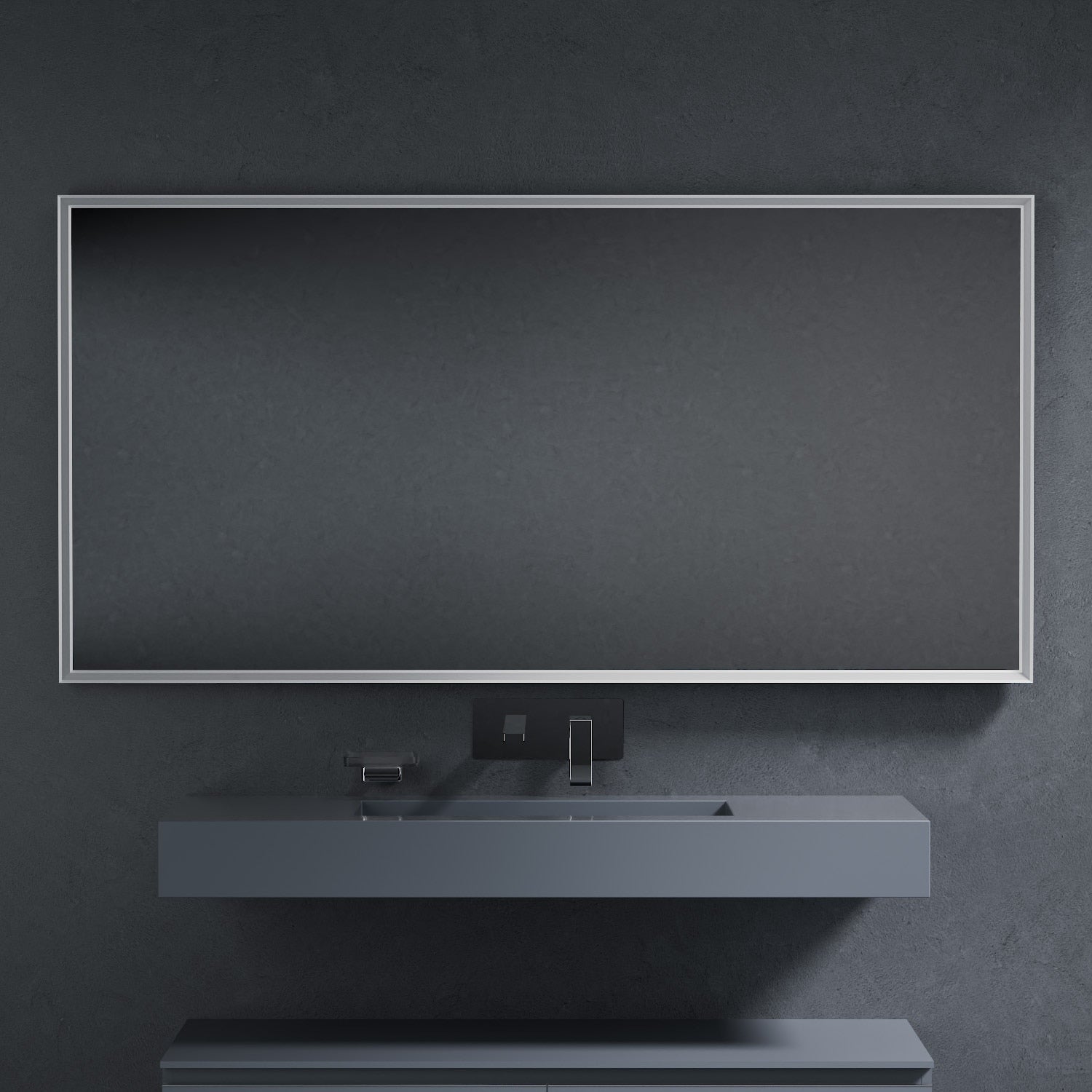 Inda - Specchio LED Pirano+ 160x80cm bianco luce ed intensità dimmerabili