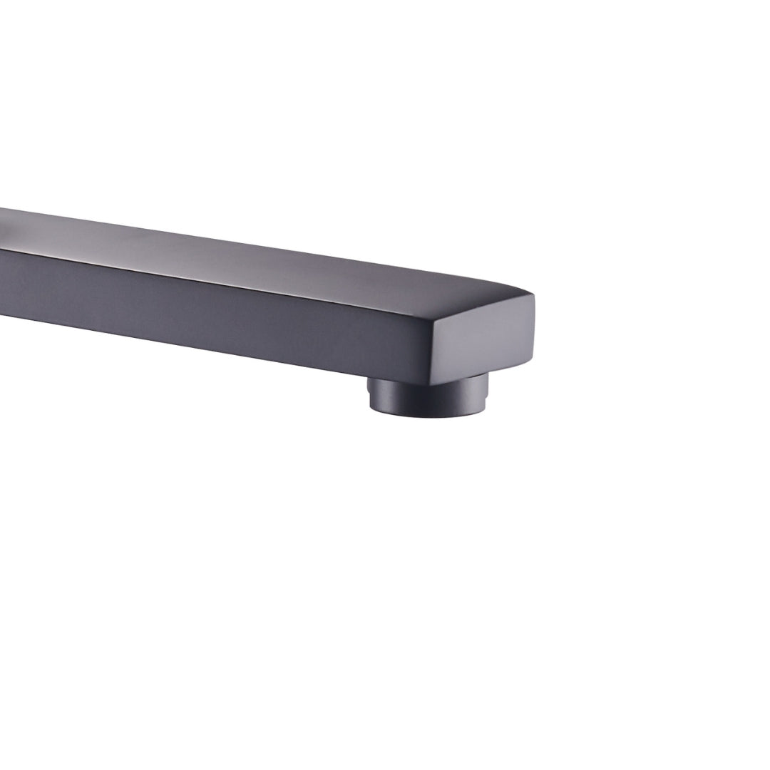 Ogomondo miscelatore rubinetto lavabo appoggio purple bocca alta nero black *** confezione 1