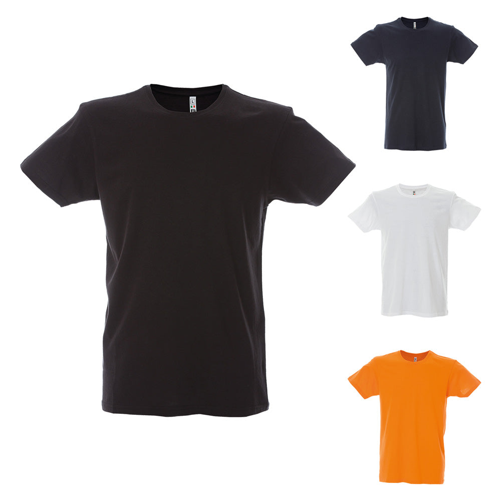 MAGLIA A GIROCOLLO 'URUGUAY' taglia  M - arancio JRC 10 PZ