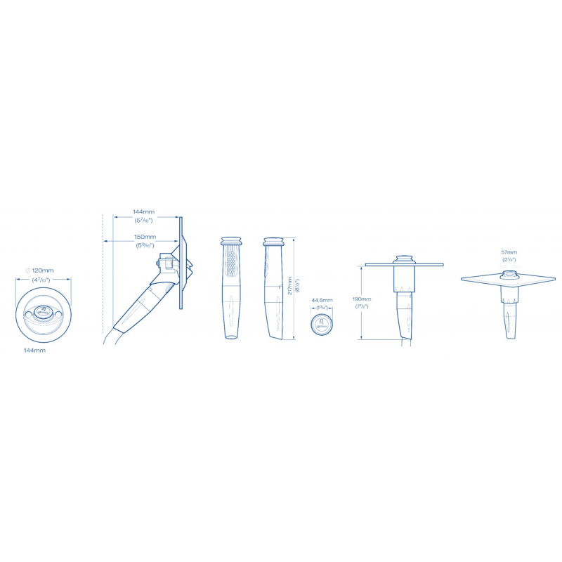 SACCA PER TUBO DOCCIA TWIST