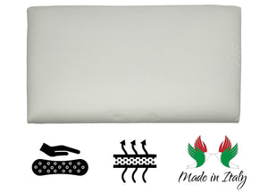 Guanciale Cuscino Letto 42x72 cm Memory Anallergico Traspirante Sakura