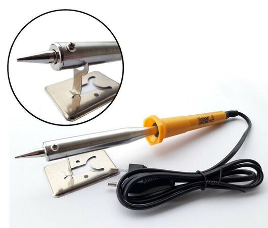 SALDATORE A STAGNO ELETTRICO PROFESSIONALE 60W WATT CON BASE DI APPAGGIO P702060