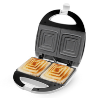 Tostiera Elettrica per 2 Toast -  Sandwich