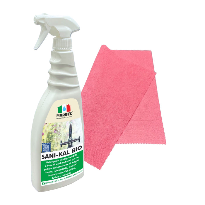 Anticalcare SANI-KAL BIO 750ML + PANNO PUR.340