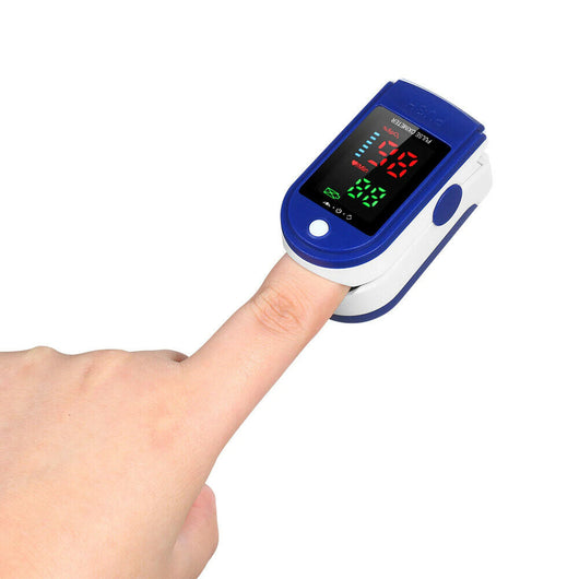 SATURIMETRO OSSIMETRO PULSOSSIMETRO MISURA BATTITO DA DITO PORTATILE DISPLAYLK87