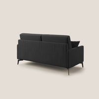 Divano 2 Posti 160x94x90 cm in Tessuto Antracite