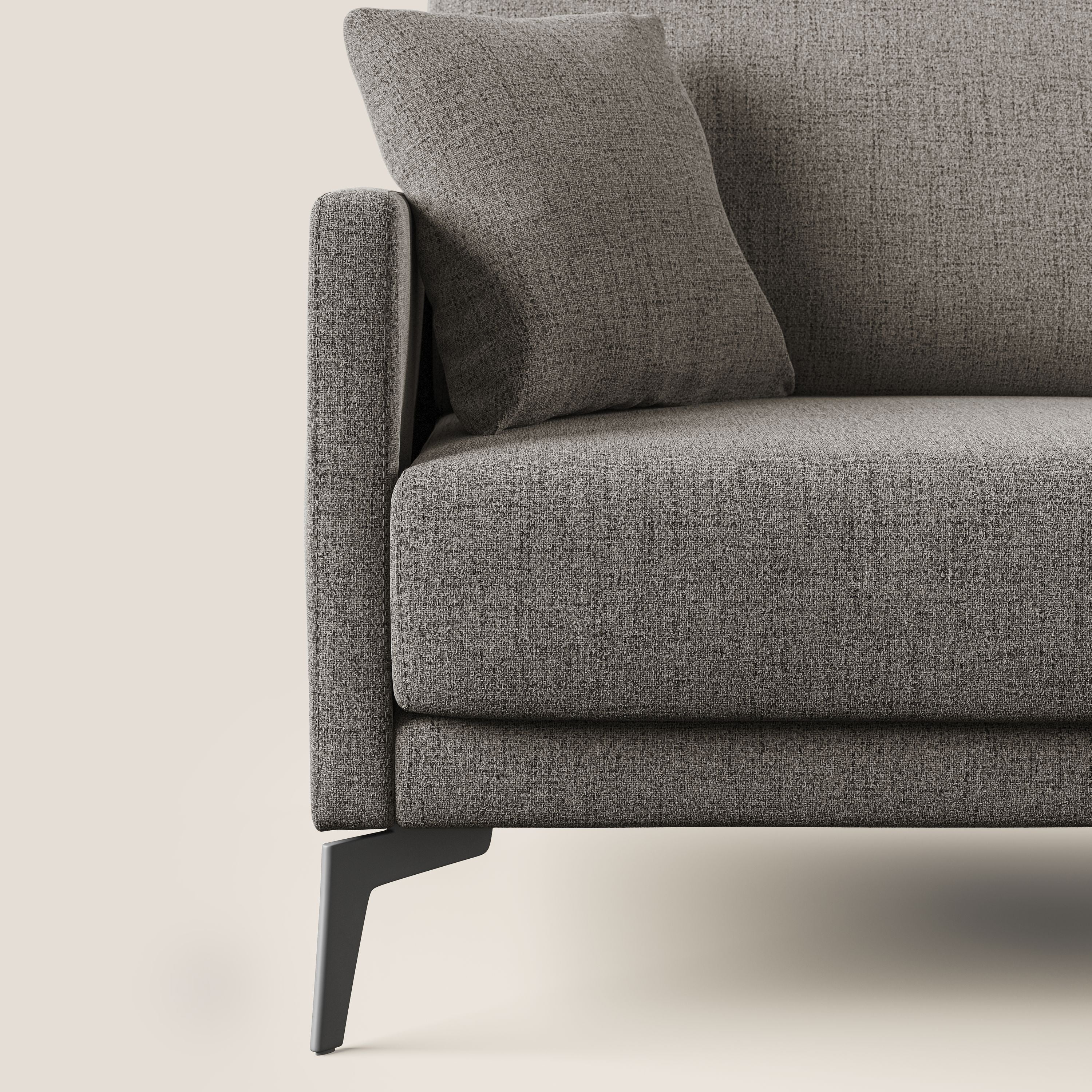 Divano 2 Posti 160x94x90 cm in Tessuto Talpa