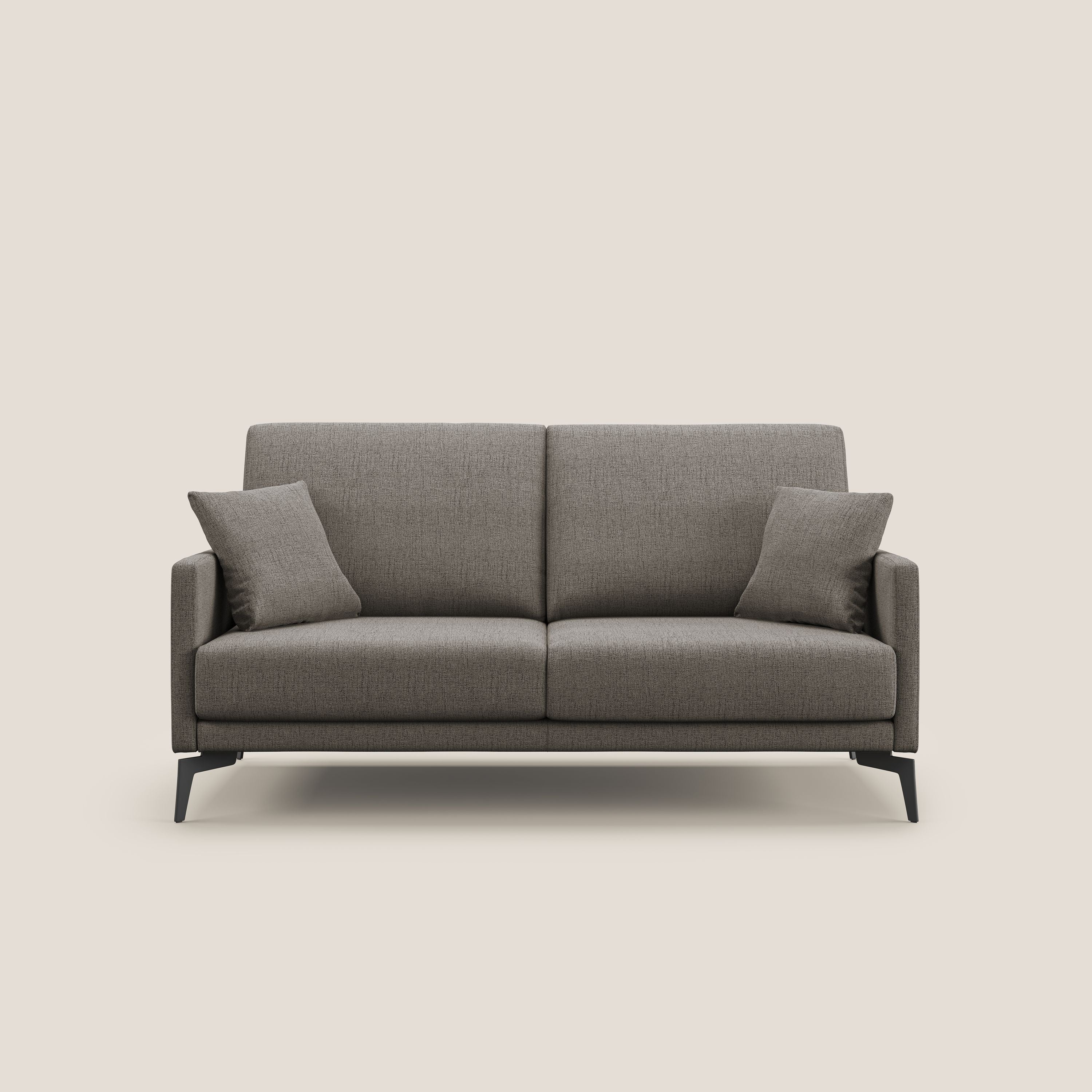 Divano 2 Posti 160x94x90 cm in Tessuto Talpa