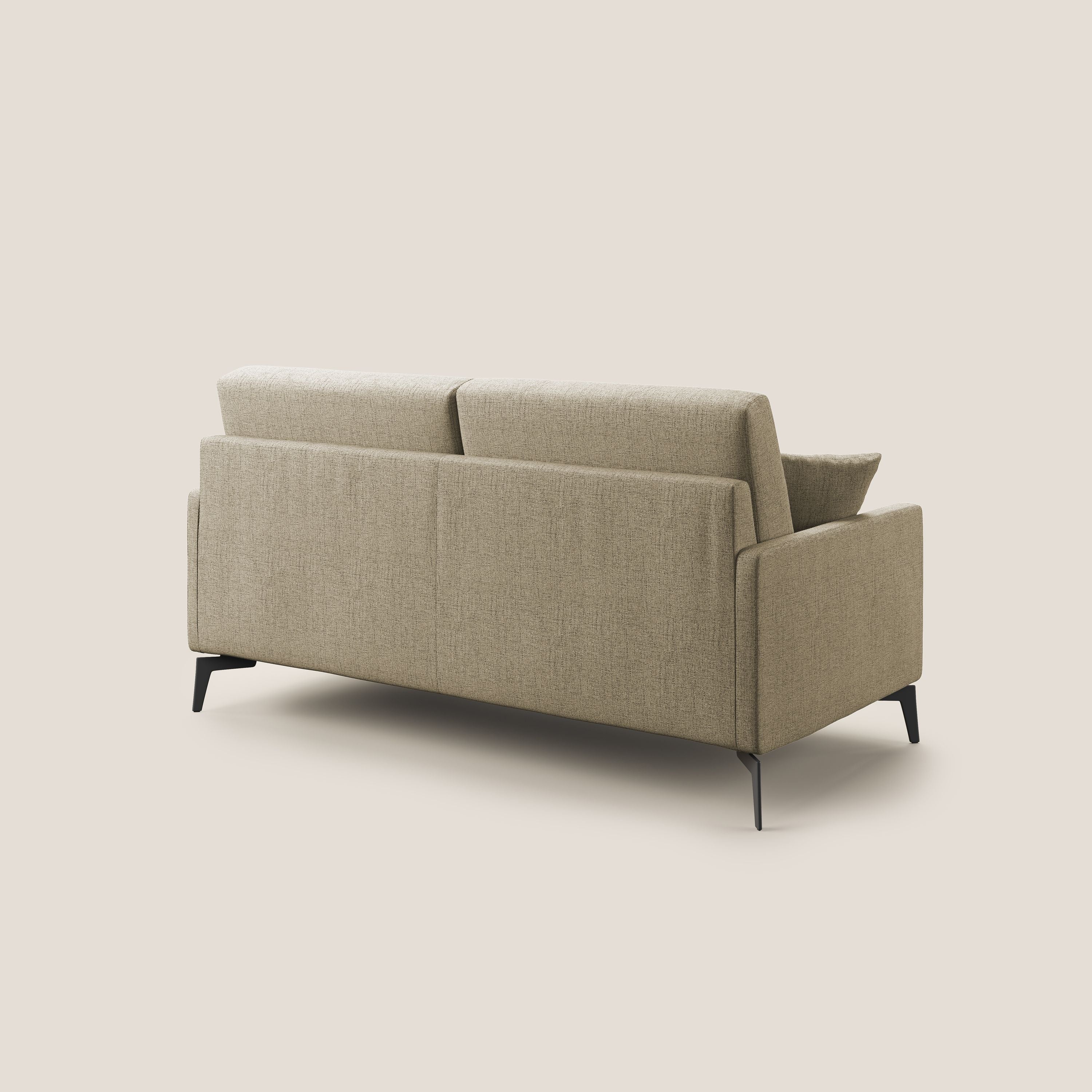 Divano 3 Posti 180x94x90 cm in Tessuto Beige