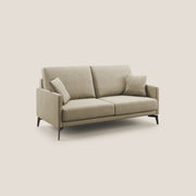 Divano 2 Posti 140x94x90 cm in Tessuto Beige