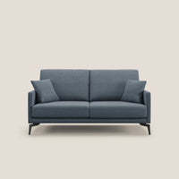 Divano 2 Posti 160x94x90 cm in Tessuto Blu