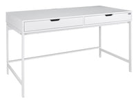 Scrivania per ufficio, scrivania con cassetti colore bianco mod. Diana SC08DI