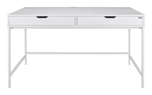 Scrivania per ufficio, scrivania con cassetti colore bianco mod. Diana SC08DI