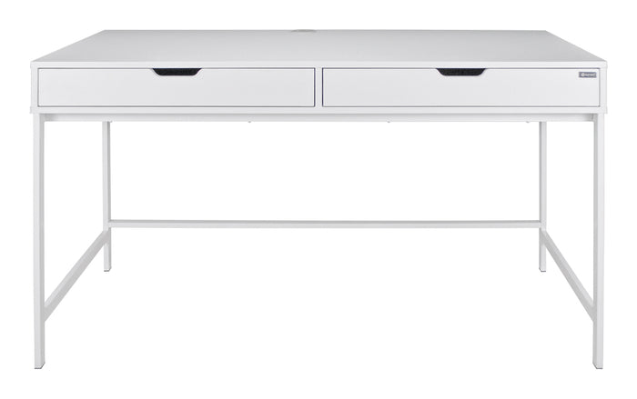 Scrivania per ufficio, scrivania con cassetti colore bianco mod. Diana SC08DI