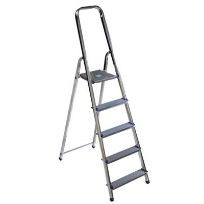 SCALA LIBRETTO ALUECOPLUS ALLUMINIO/ACCIAIO 8 GRADINI 