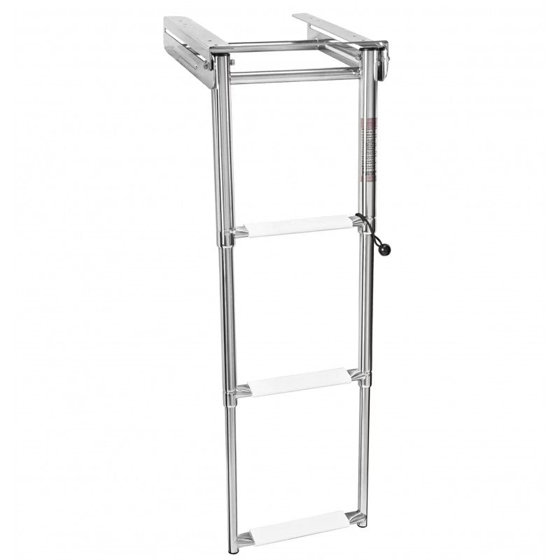 SCALETTA INOX A SCOMP. GRADINO NERO