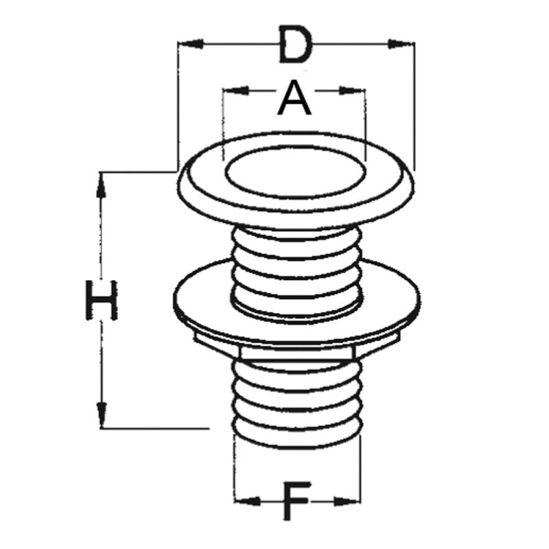 SCARICO A MARE BIANCO 1'1/2