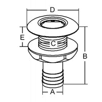 SCARICO PVC/INOX � MM. 32