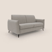 Divano Letto 3 Posti 215x95x96 cm in Tessuto Beige