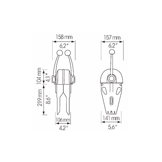 SCATOLA COMANDO B104 BILEVA