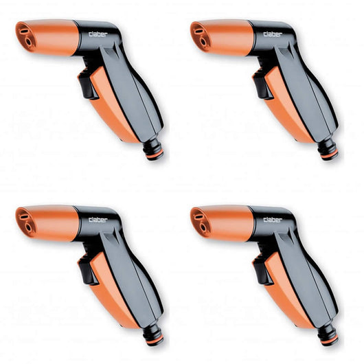 Multipack pezzi 4 pistole doppia elegant claber 9081 on/off watersafe