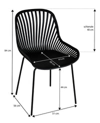 Sedia da pranzo mod. Venice (2 pz) SD10VEPM