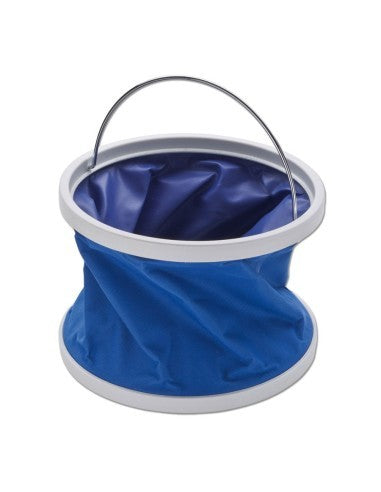 SECCHIELLO PIEGHEVOLE 8 lt con manico inox