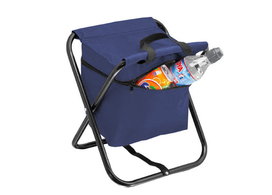 Sgabello Camping Spiaggia Pieghevole Seduta Borsa Termica Mod. Pachino - Pachino - Blu