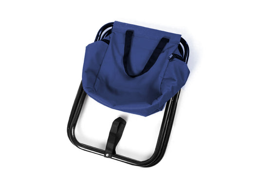 Sgabello Camping Spiaggia Pieghevole Seduta Borsa Termica Mod. Pachino - Pachino - Blu