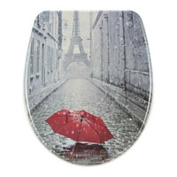 SEDILE COPRIWATER UNIVERSALE PER BAGNO COPRI WC WATER IN LEGNO 18" Mod. 52996