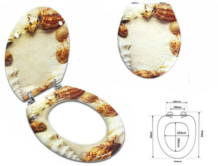 SEDILE COPRIWATER UNIVERSALE PER BAGNO COPRI WC WATER IN LEGNO Mod. 52896