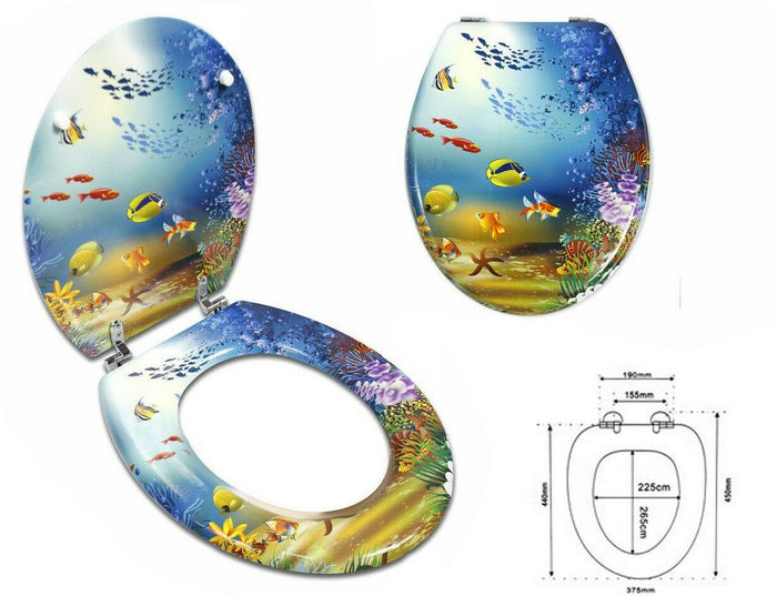 SEDILE COPRIWATER UNIVERSALE PER BAGNO COPRI WC WATER IN LEGNO Mod. 52978