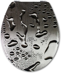 SEDILE COPRIWATER UNIVERSALE PER BAGNO COPRI WC WATER IN LEGNO MDF 18" 52975