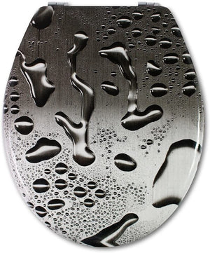 SEDILE COPRIWATER UNIVERSALE PER BAGNO COPRI WC WATER IN LEGNO MDF 18" 52975