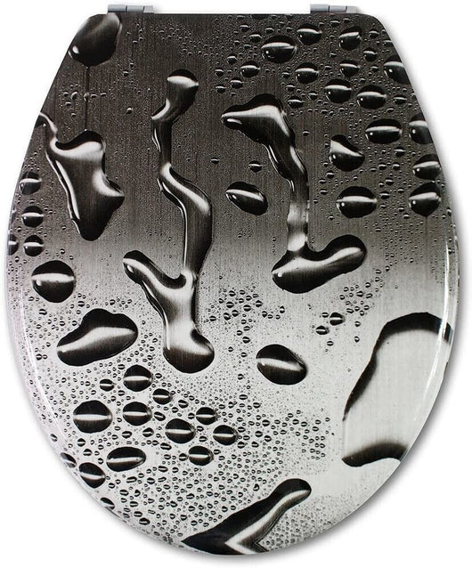 SEDILE COPRIWATER UNIVERSALE PER BAGNO COPRI WC WATER IN LEGNO MDF 18" 52975