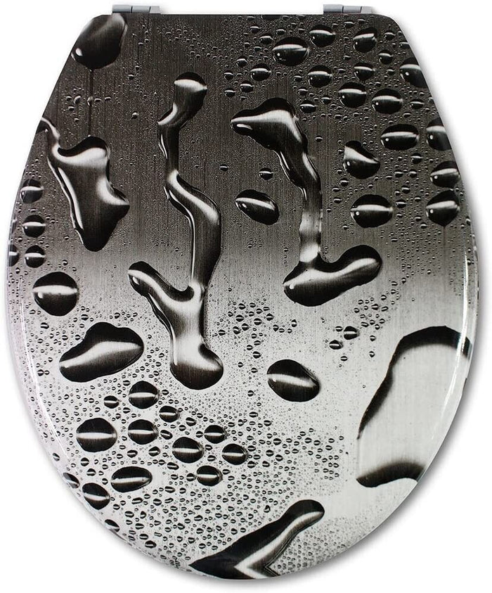 SEDILE COPRIWATER UNIVERSALE PER BAGNO COPRI WC WATER IN LEGNO MDF 18" 52975