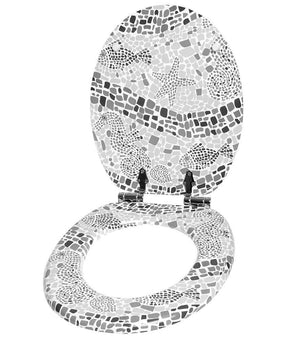 SEDILE COPRIWATER UNIVERSALE PER BAGNO COPRI WC WATER IN LEGNO MDF 18" 529594