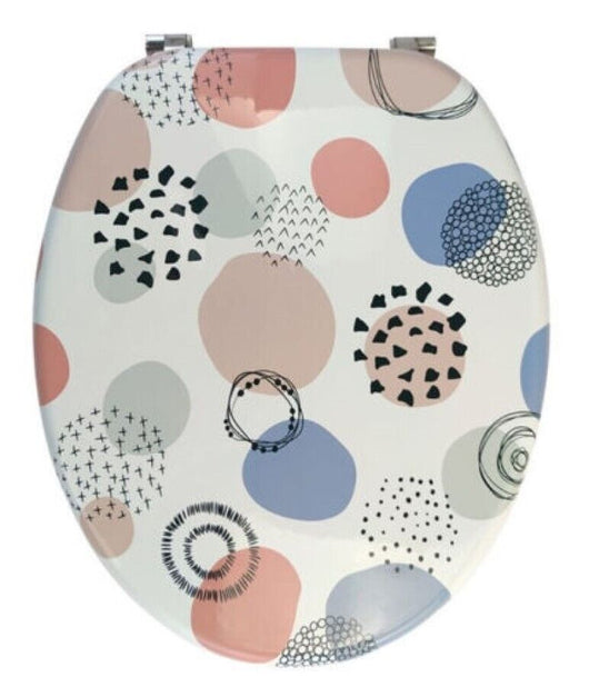 SEDILE COPRIWATER UNIVERSALE PER BAGNO COPRI WC WATER IN LEGNO MDF 19" 87101