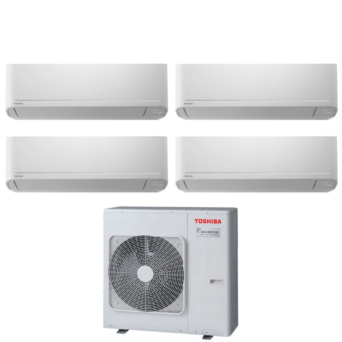 Climatizzatore Condizionatore Toshiba Quadri Split Inverter serie SEIYA 7+7+7+16 (7+7+7+15) RAS-4M27U2AVG-E R-32 Wi-Fi Optional 7000+7000+7000+16000 (7000+7000+7000+15000)