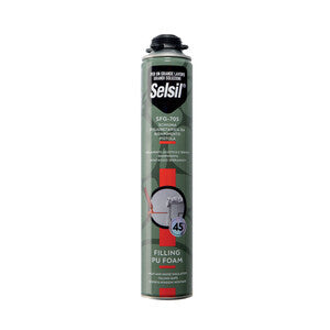 SELSIL SCHIUMA POLIURET UNIVERS P/PISTOLA 750 ML