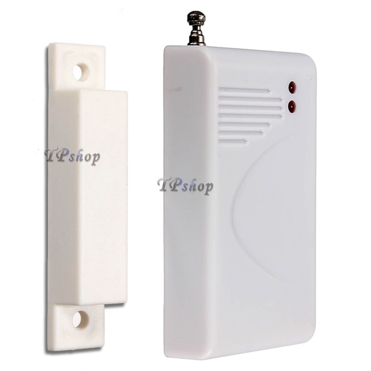 SENSORE MAGNETICO PER PORTE FINESTRE WIRELESS ALLARME ANTIFURTO CASA 315MHz.
