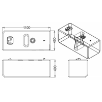 SERBATOIO CARBURANTE LT.160