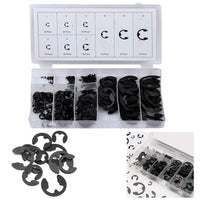 SERIE SET KIT ASSORTIMENTO 300 ANELLI SEEGER RONDELLE ELASTICO E-CLIPS