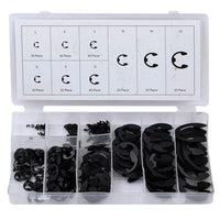 SERIE SET KIT ASSORTIMENTO 300 ANELLI SEEGER RONDELLE ELASTICO E-CLIPS